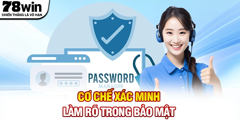 Cơ chế xác minh được làm rõ trong chính sách bảo mật