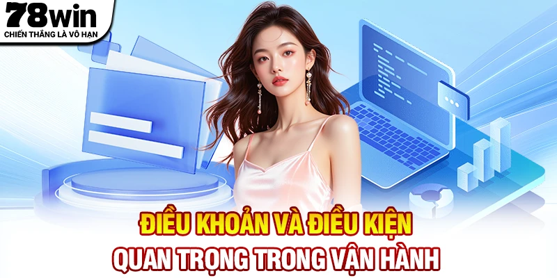 Điều khoản và điều kiện quan trọng trong hệ thống vận hành 78WIN
