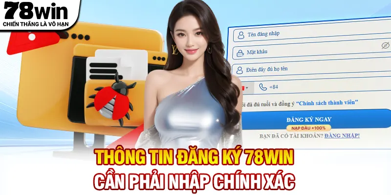 Tránh các bất thường để không gặp rủi ro khi đăng ký 78WIN 